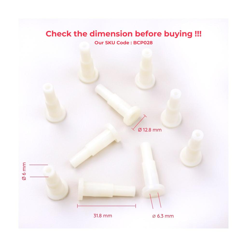 ESC Auto Parts ECP028 10 Pieces Cable End Rope Dowel for Window Regulator Winder Mechanism Type BCP028 Fast Handling