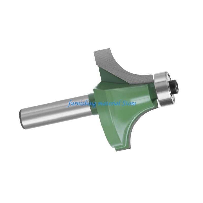 Y5GD 6 шт. фрезерных бит с хвостовиком 8 мм, скругление, для обработки кромок