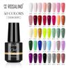 Semi Permanent UV Gel Nail Polish Bright Nail Gel Lacquer Hybrid Varnish Solid Color Gel Polish