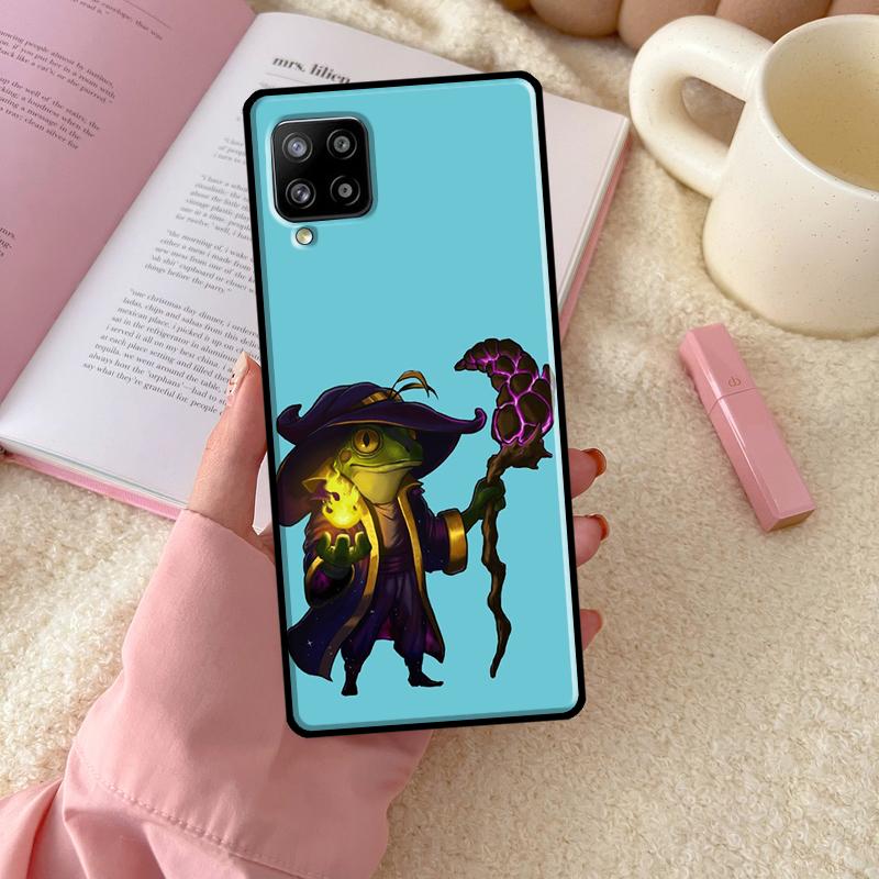 Милый Мышь Аксолотль Лягушка Волшебник Для Samsung Galaxy A56 A54 A34 A14 A06 A16 A26 A36 A12 A32 A52 A13 A33 A53 A15 A35 A55 Чехол