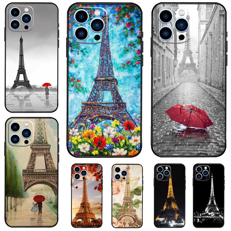 Paris Eiffel Tower For OPPO A54 A74 A94 A17 A57 A15 A16 A76 A96 A18 A38 A58 A78 A98 A40 A60 A80 A5 A6 Pro Case
