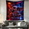 GREMLINS GIZMO Wall Tapestry Aesthetic Wall Hanging Printed Fabric Blanket Decorative Tapestries for Bedroom Living Room Home Decor
