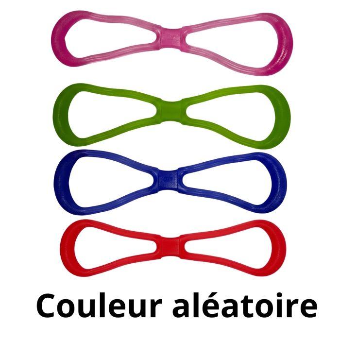 Élastique Extenseur en 8 - XAEQUO - Résistance 10 kg - TPE - Design Moderne - Multisport