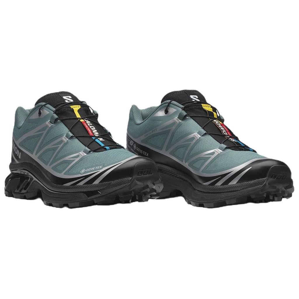 SALOMON XT-6 GORE-TEX North Atlantic Унисекс Кроссовки Бирюзово-Черные Обувь-Серебристый L47861500