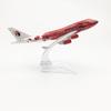 1/400 Scale 16cm  Malaysia Airlines Big Red Flower Boeing 747 Aircraft Model Planel Airplane Diecast Metal  Planes