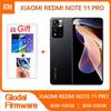 Global Rom Xiaomi Redmi Note 11 Pro 8GB 256GB MTK Helio G96 Octa Core 108MP Camera 120Hz Display NFC 5G Smartphone