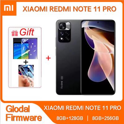 Глобальная версия Xiaomi Redmi Note 11 Pro 8 ГБ 256 ГБ MTK Helio G96 восьмиядерный 108 МП камера 120 Гц дисплей NFC 5G смартфон