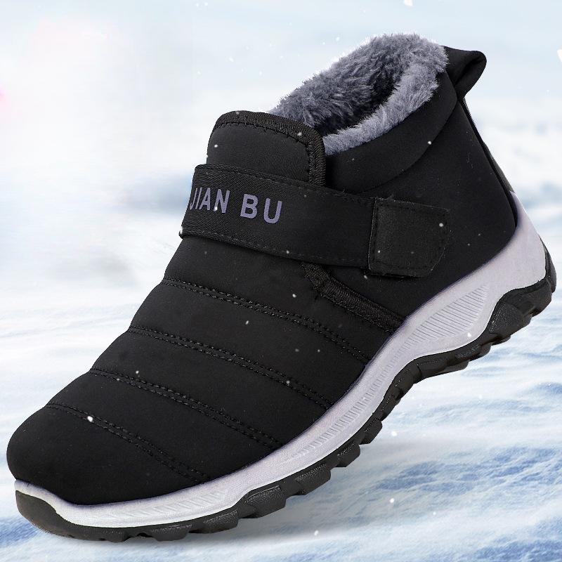 Мужские зимние ботинки Износостойкие хлопковые ботинки для мужчин Ботильоны Теплые ботинки для альпинизма для мужчин Ботильоны