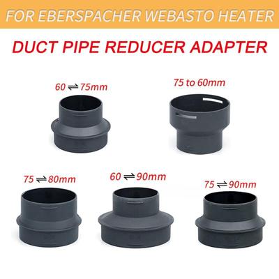 42/60/75/90 мм автомобильный нагреватель воздуховода переходник шланга соединитель для Eberspacher или Webasto обогреватель воздуховод соединительный соединитель