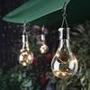 LED Solar Light Waterproof Outdoor Hanging Rotatable For Party Garden Home Patio Camping Decor Bulb Hanging Lantern