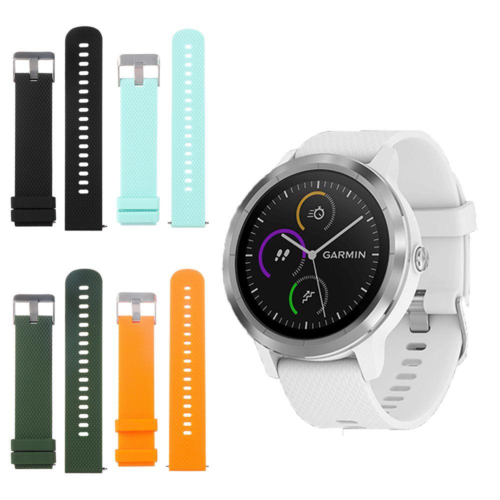 Wristbands Classic Soft Watch Band 20mm Silicone Bracelet Strap