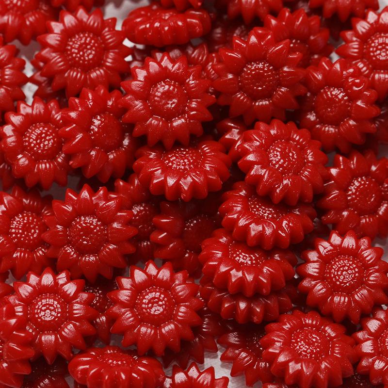 Huidisi Перламутровые Гранулы Сургуча Смешанных Цветов Подсолнух для Штампов