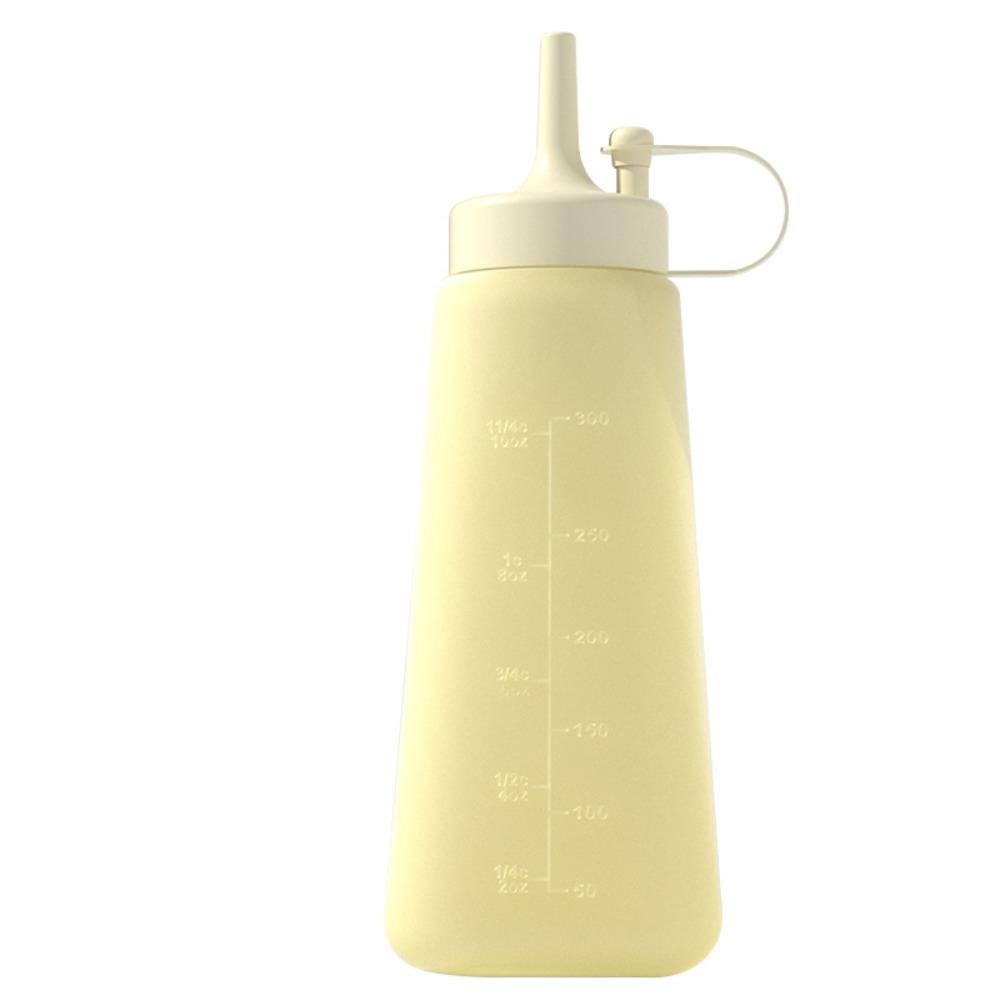 Transparent Condiment Squeeze Bottle Leakproof Design Silicone Split Bottle Salad Dressing