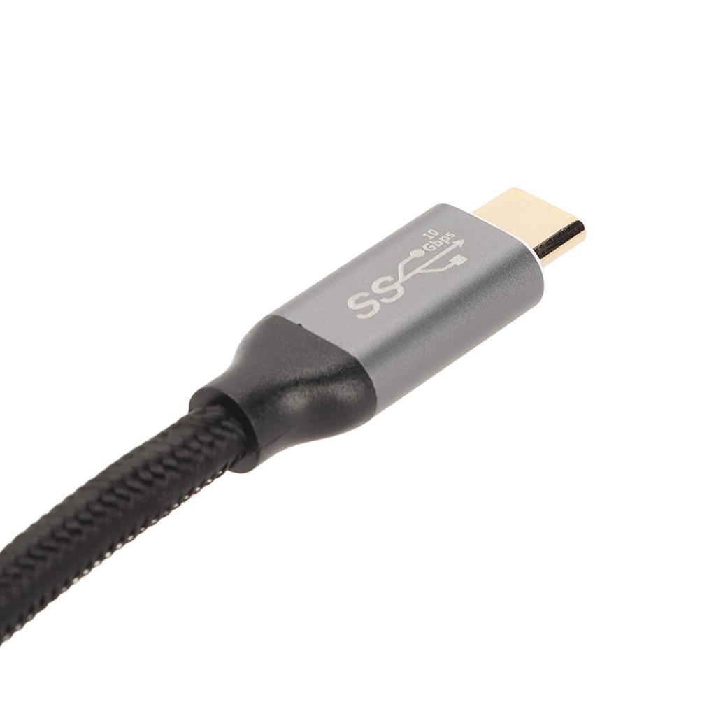 Кабель USB C под прямым углом 4K 60 Гц Поддерживает PD100 Вт Type C 3.2 Gen2 Полнофункциональный USB C Шнур для быстрой зарядки для