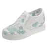 Shoe Women Spring Lace Mesh Leisure Wedge Heel Shoes