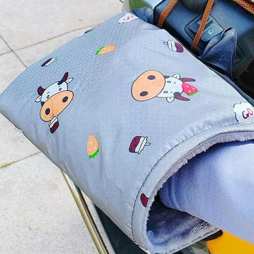 Thickened Motorcycle Handlebar Gloves Coldproof Waterproof Windproof Handle Covers  Autumn Winter