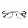 Men Square Metal Large Frame Reading Presbyopia Glasses Reader +1.25 1.5 1.75 2.0 5.0 6.0 Gafas Lectura Hombre Mens Glasses
