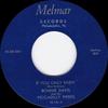 7inch Record BONNIE DAVIS & THE PICCADILLY PIPER - If You Only Knew / Sometimes 45DB20413 Melmar Records 1954 US Blues Used