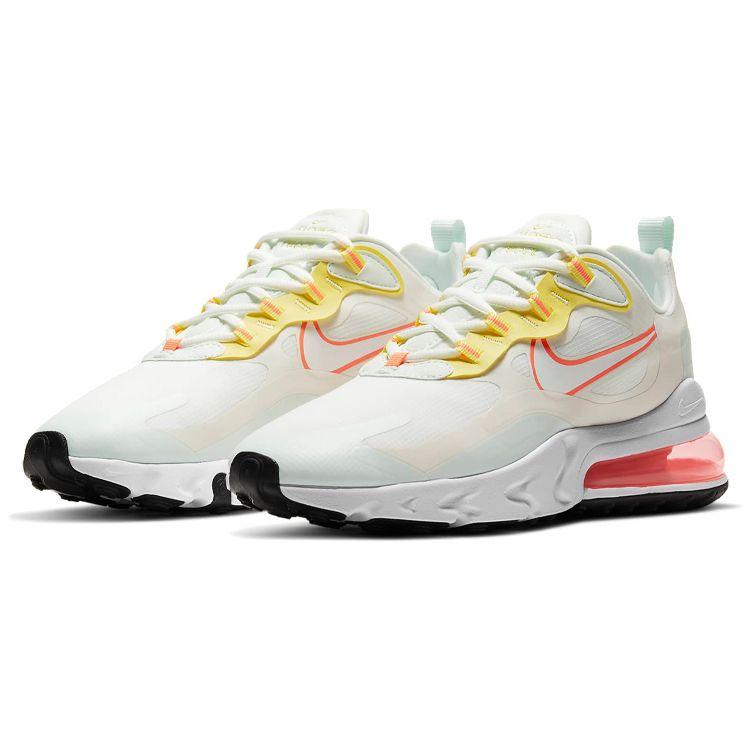 Nike Женские кроссовки Air Max 270 React Pale Ivory Cream Barely Green Light-Zitron CV8818-102