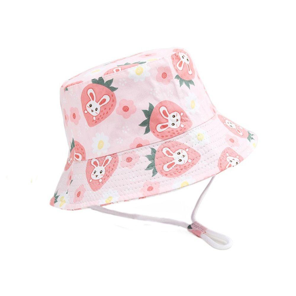 Пляжная шляпа с принтом животных и большими полями для защиты от солнца, детская кепка-панама, детская шляпа-ведро для отдыха на природе, весна-лето