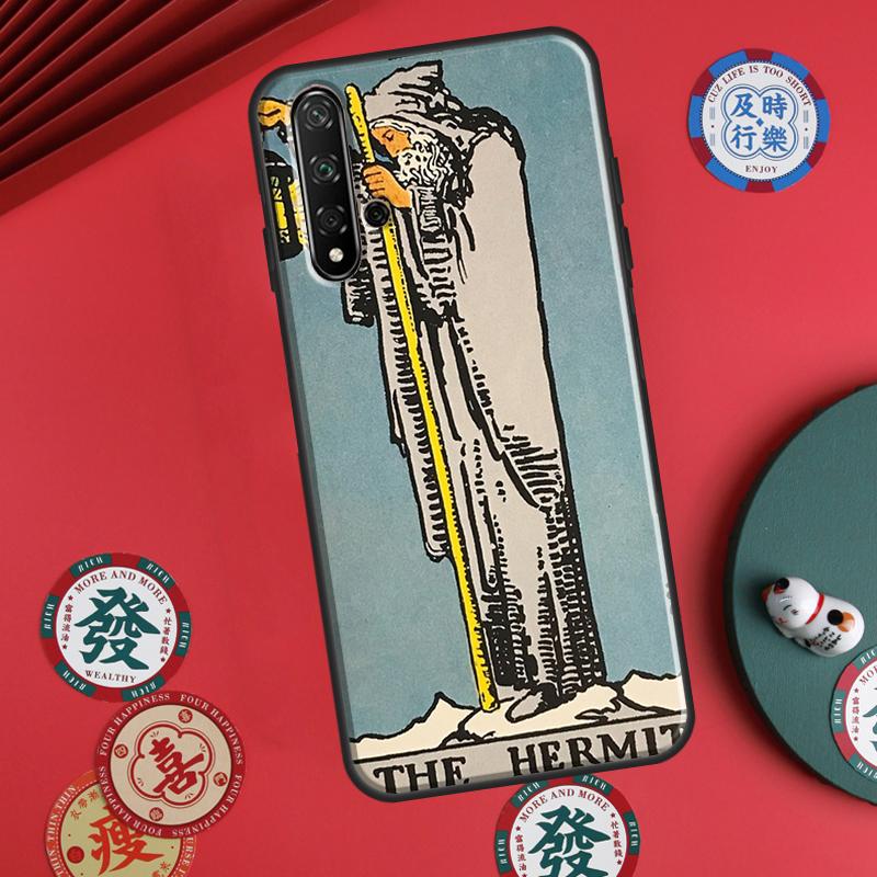 Tarot Card The Hermit For Huawei P30 P20 P40 Lite P60 Pro Nova 5T 12s 12i 11i Y90 Y70 Y60 Y61 Y91 Y72 9 10 SE Case