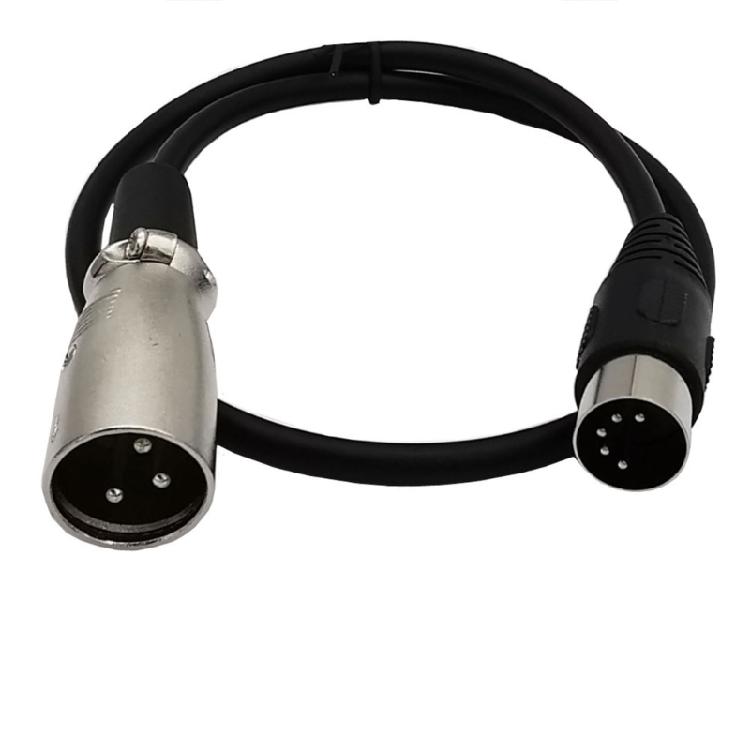 Кабель-адаптер 5P на 3Pin DIN 5Pin на 3Pin Папа/Мама Аудиокабель для подключения музыкального инструмента 5P на 3Pin разъем