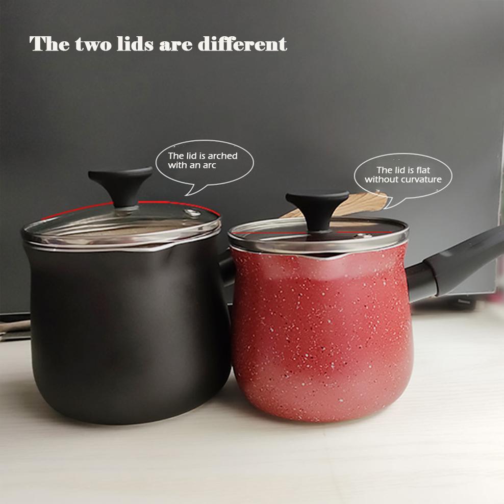 Турецкий кофейник с покрытием из медицинского камня, Кастрюля для кипячения молока для нагрева на газовой плите, Кастрюля для детского питания, Маленькая кастрюля для лапши для кухни