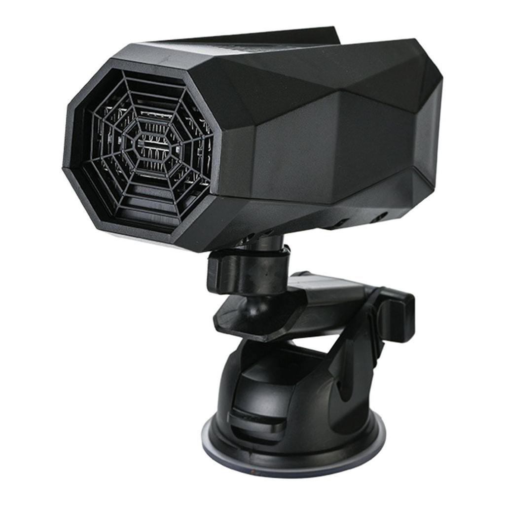 Портативный автомобильный обогреватель 12 В 150 Вт, антизапотеватель с естественным горячим ветром, разъем для прикуривателя