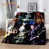 Одеяло U2 Rock Bang Bono с 3D принтом, мягкое одеяло для дома, спальни, кровати, дивана, пикника, путешествий, офиса, отдыха, одеяло, детское одеяло