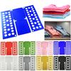 Quick Folding Clothes Holder Organizer Plastic Clothes Folding Board Home Clothing Folder Bender Kids Laundry Board Storage Tool