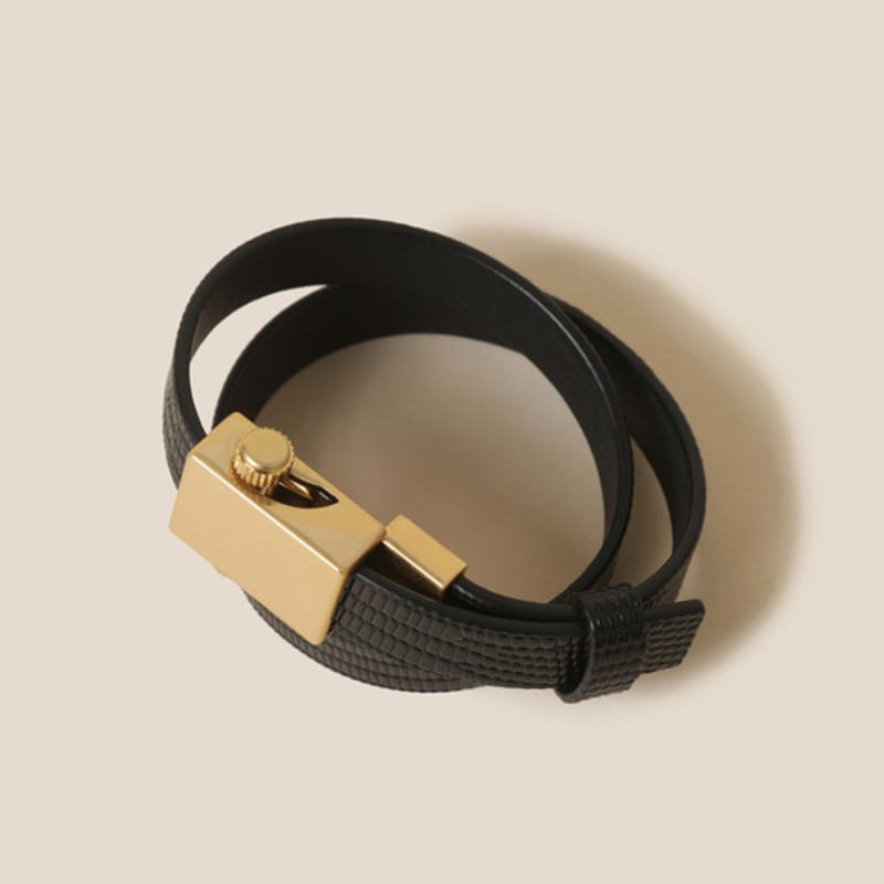 Crown The Temp Bracelet (Black)_RCEAX24641BKX