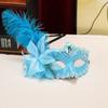 Multicolor Feather Mask Flower Masquerade Ball Mask Halloween Festival Party Mask  Women's Event