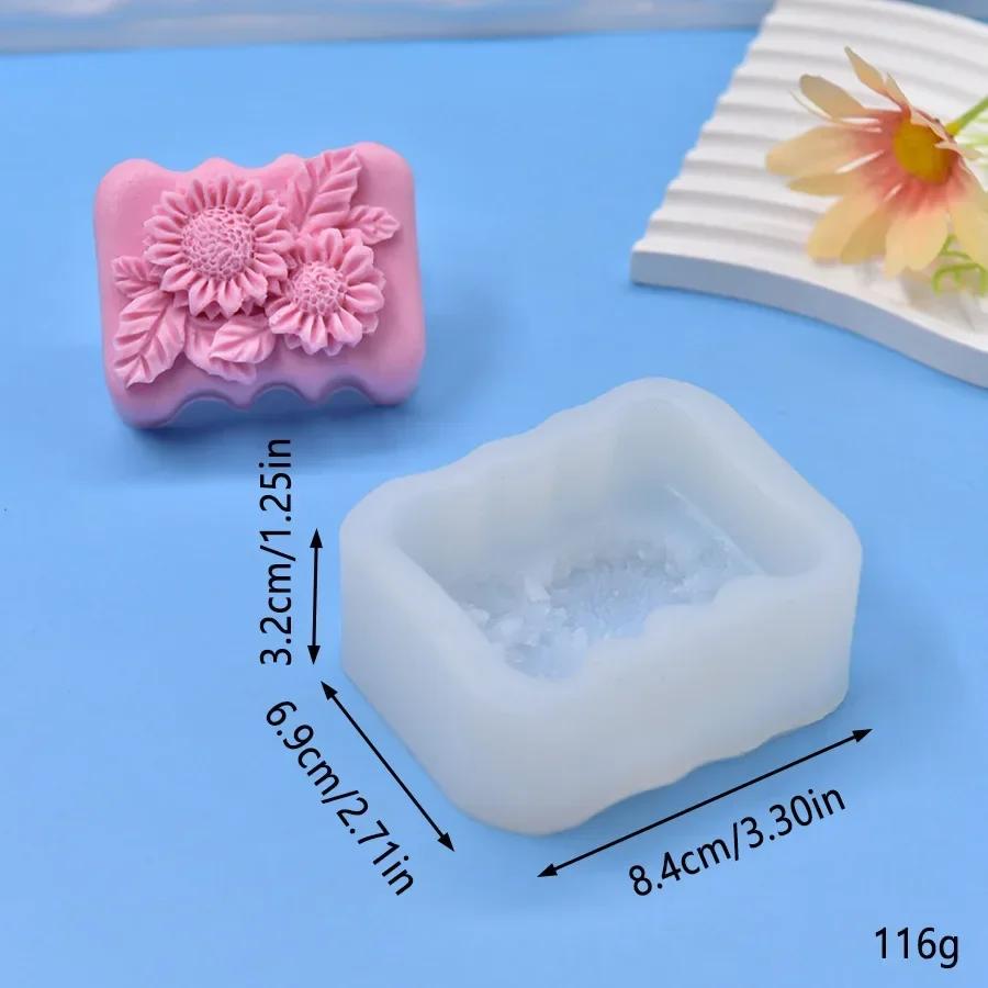 DIY  Angel Mermaid Multi-style Printed Soap Molds Flowers Peacock Butterfly Girl Silicone Mold Aromatherapy Soap Handmade Gifts