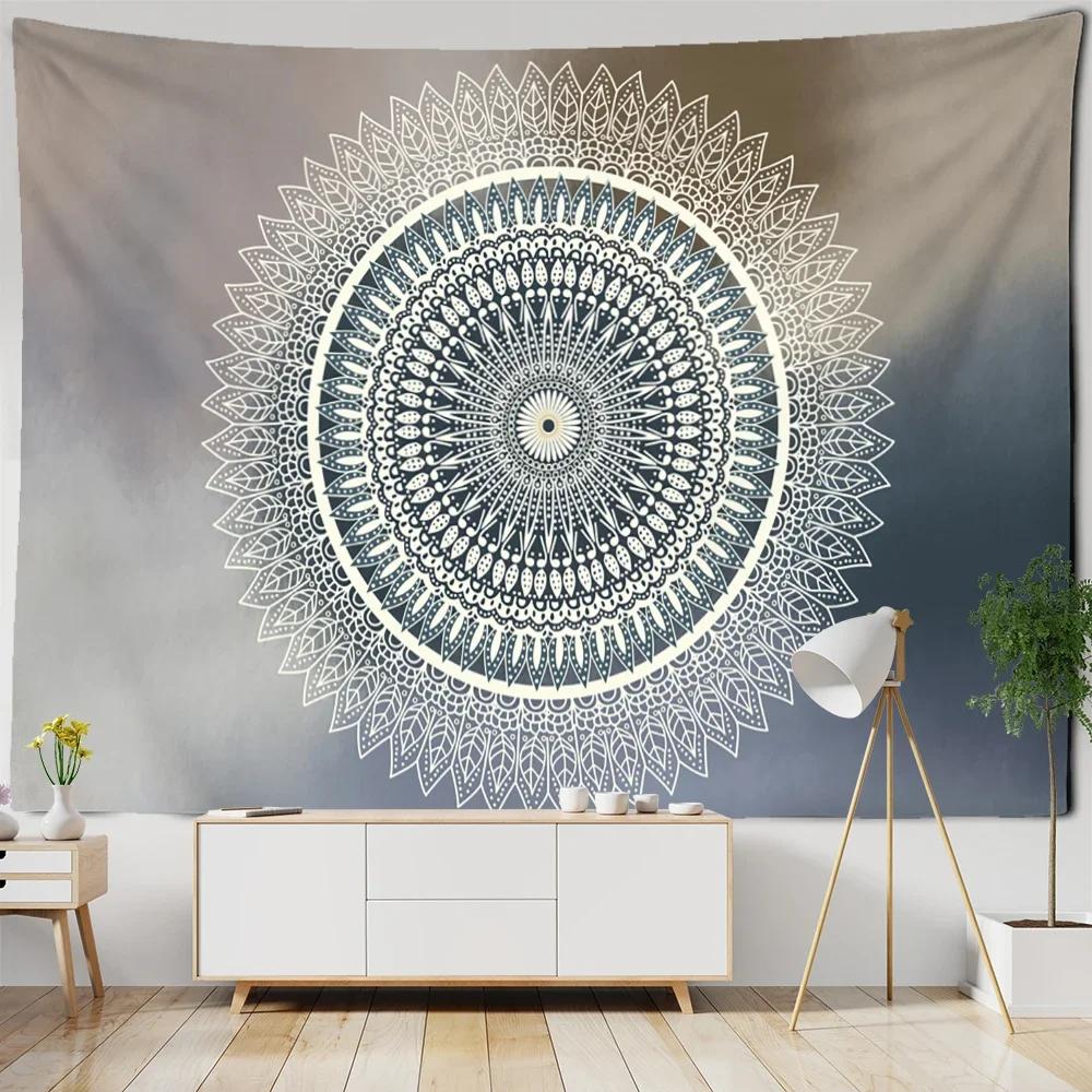 Mandala Tapestry Wall Hanging Boho Psychedelic Hippie Art Tapiz Bedroom Home Decor