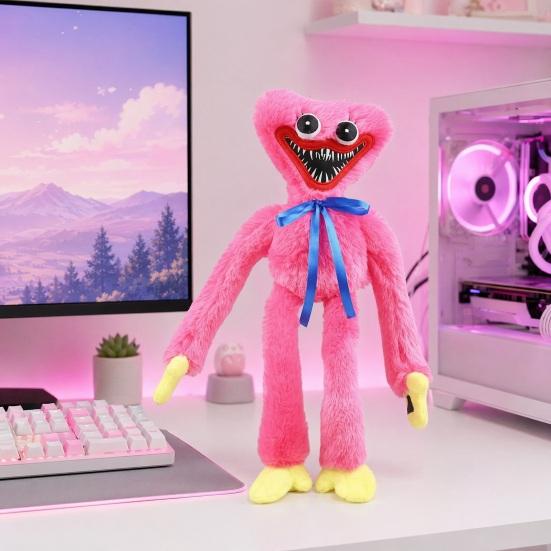 Плюшевая игрушка, вдохновленная игровым персонажем, Улыбающаяся, Длинноногая, Мультяшная плюшевая игрушка, Набитая кукла, Декор для дома и спальни, Коллекционный подарок для фаната