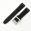 17mm 19mm Genuine Leather Watch Strap for Swatch YCS YAS YGS Wrist Band Pin Buckle Bracelet Men Sport Waterproof Watch Band