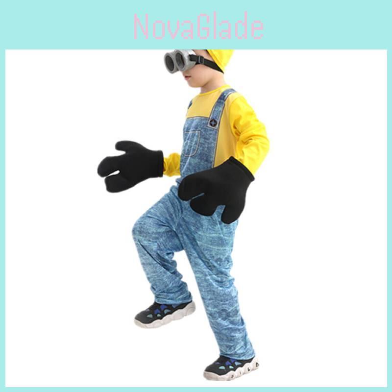 Костюм миньона для детей на Хэллоуин Гадкий я Аниме Мультфильм Косплей Костюм Сценический костюм