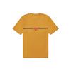 Vans Letter Logo Printed Short Sleeve T-Shirt Unisex Tops Yellow VN0A4MM350X