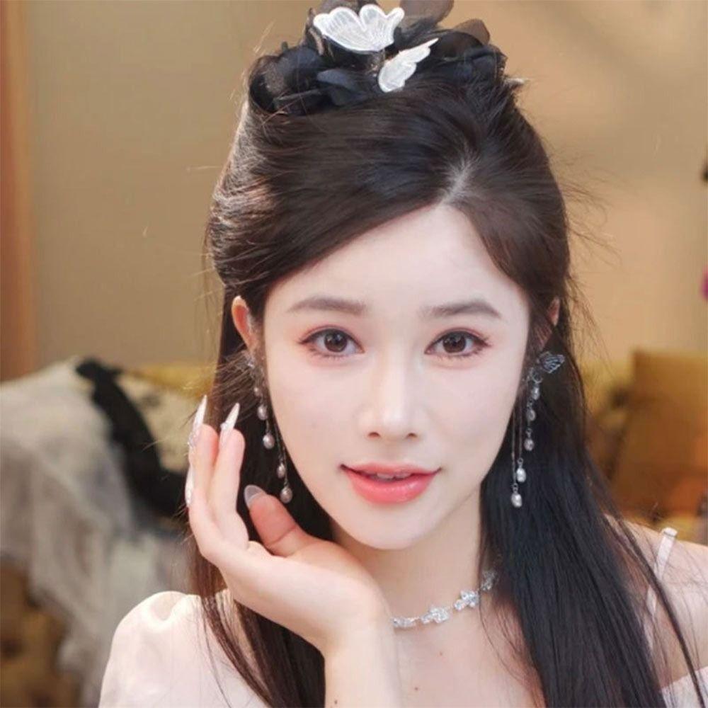 Пышные кисточки для волос, заколки для волос с перьями и цветами, заколки-акулы, модные аксессуары для волос для женщин и девочек