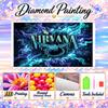 Nirvana Diamond Painting Kit 5D Full Drill DIY Diamond Mosaic Wall Art Home Decor