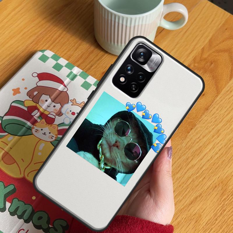 Cute Cat Animals Kitten Case For Xiaomi Redmi Note 13 Pro 14 12 11 10 15 Pro Plus Redmi 15 C 13 10C 12C 13C 14C Cover