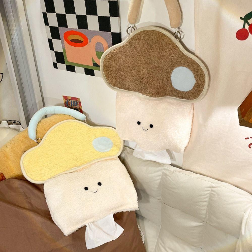 Cloud-shaped Portable Tissue Cover Detachable Wall Hanging Napkin Dispenser Travel