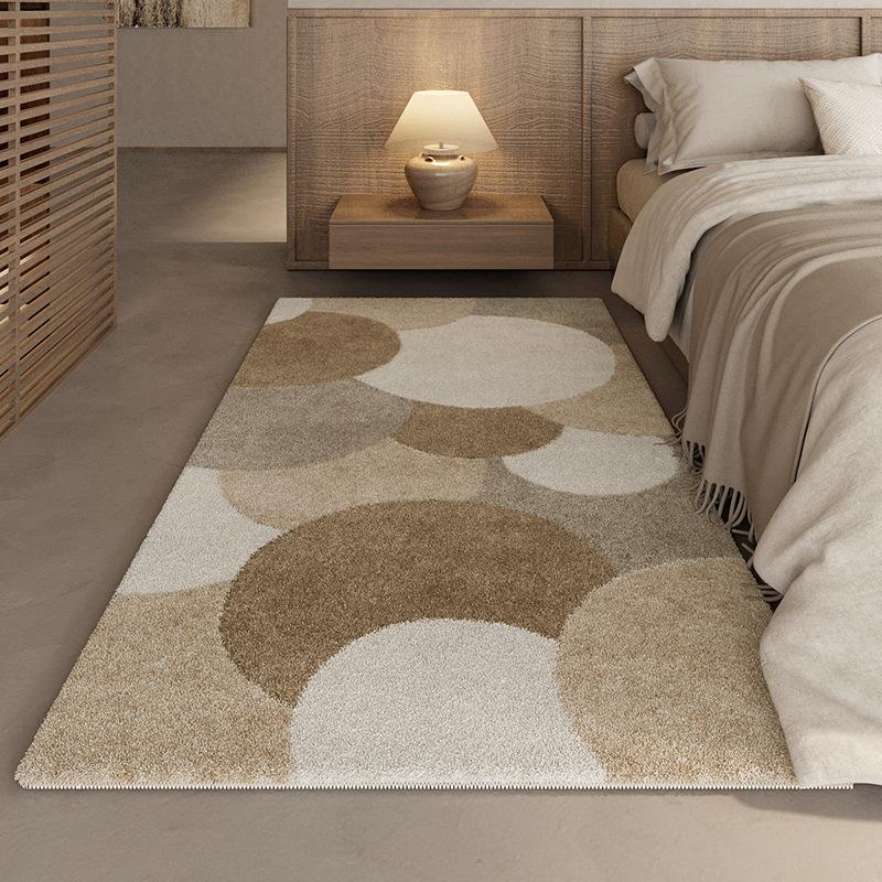 Simple Long Carpet Living Room Dirt Resistant Sofa Carpet Bedroom Bedside Carpet Bay Window Mat