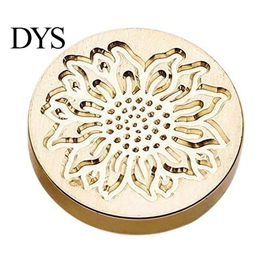 Decorative Embossed Stamp Brass Wax Seal Heads, Alphabet Christmas Sealing Personalized Gift Head for Envelope Wrapping Journal Scrapbook Decor Metal