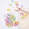 24Pcs Fruit Stitching Markers Crochet Locking Stitching Markers Rings for Knitting Crocheting Weaving Sweater Scarf Hat