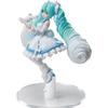 Серия Hatsune' Miku Luminasta Hatsune' Miku x Cinnamo*Roll Белая версия платья фигурка 1 тип в общем официальном размере Примерно 19 см