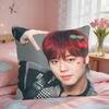 PPark JiHoon Singer Cushion Cover Square Short Plush Pillow Case Living Room Sofa Home Decor Funda X