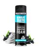 Bombay Shaving Company Угольная пена для бритья для мужчин, 425 г (43% Extra) | Более 100 бритьев | Активированный уголь и марокканское аргановое масло || Prime
