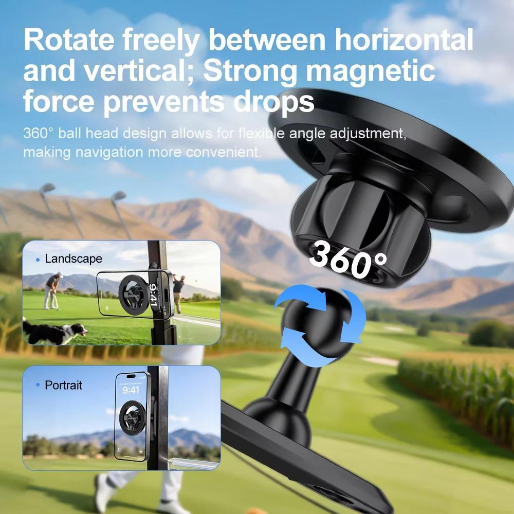 Adjustable Phone Holder 360° Rotatable Strong Magnet Bracket New Car Phone Mount Car