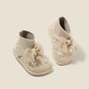 Girls Winter Snow Boots Ankle Thermal Insulated Microfiber Upper Shock-Absorbent Non Slip Sole Water Resistant CE Certified EU